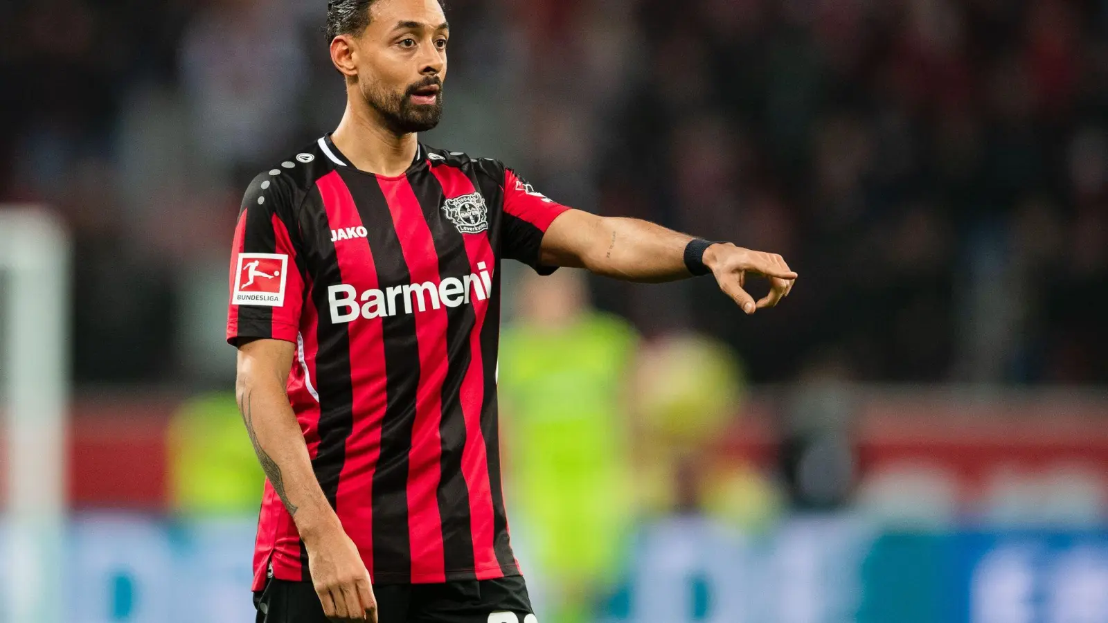 Fällt verletzt für Bayer Leverkusen aus: Karim Bellarabi. (Foto: Marius Becker/dpa)