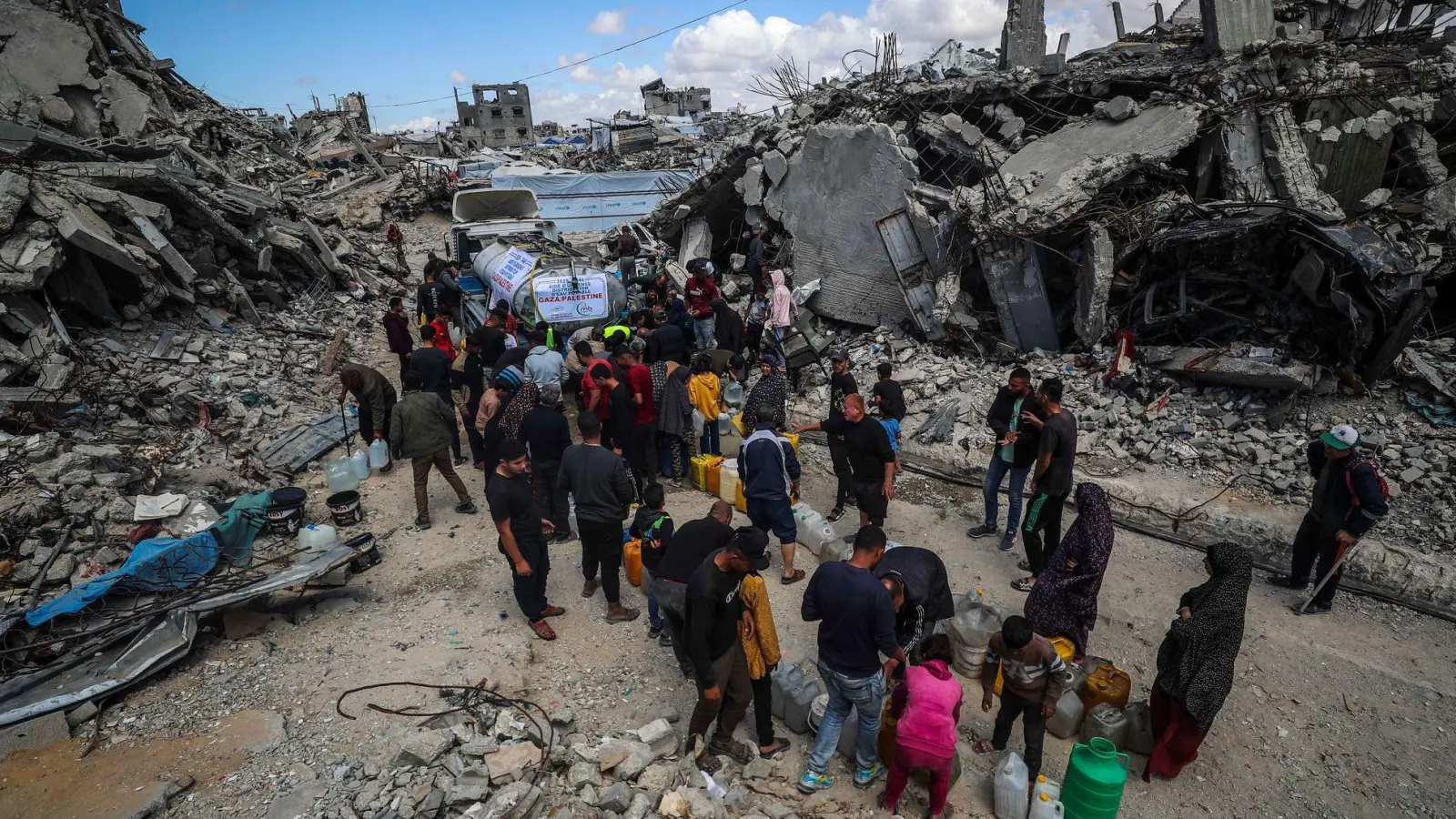 Die humanitäre Lage im Gazastreifen ist katastrophal: Ein Deal der EU mit Israel soll sie nun verbessern. (Archivbild) (Foto: Mahmoud Zaki/XinHua/dpa)