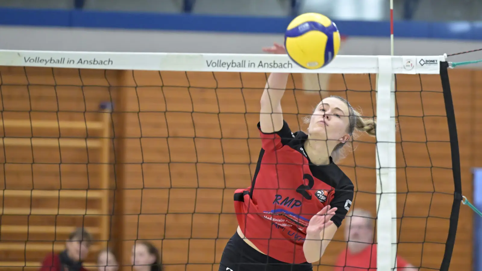 Luisa Scholze und der TSV Ansbach wollen gegen Hammelburg Platz eins verteidigen. (Foto: Martin Rügner)