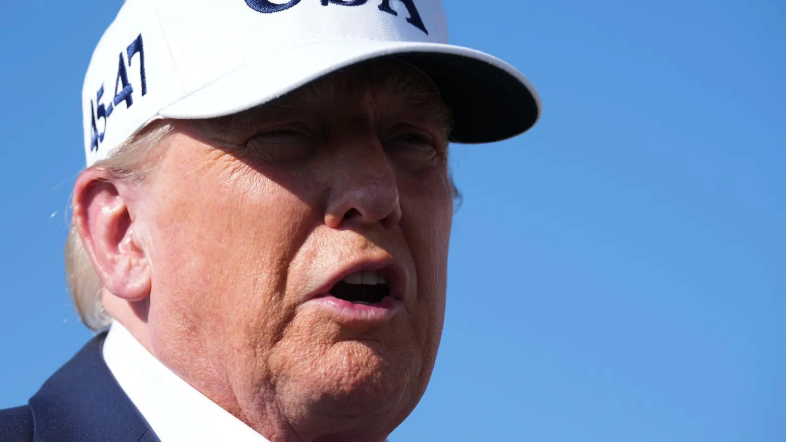 US-Präsident Trump hat Zölle gegen EU-Importe angekündigt. (Foto: Jacquelyn Martin/AP/dpa)