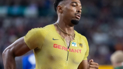 Neugebauer gehört zu den deutschen Leichtathletik-Hoffnungen bei den Olympischen Spielen im Sommer in Paris. (Foto: Sven Hoppe/dpa)