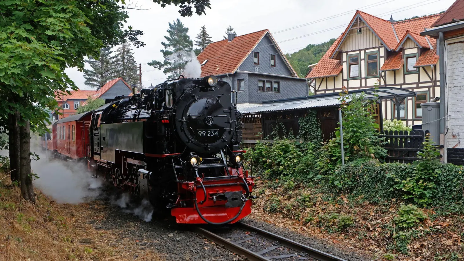 Ab Freitag fahren wieder Dampflokomotiven zum Brocken. (Foto: Matthias Bein/dpa)