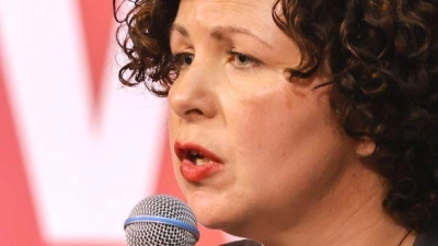 Amira Mohamed Ali plädiert für einen überparteilichen Ministerpräsidenten. (Archivbild) (Foto: Peter Gercke/dpa)