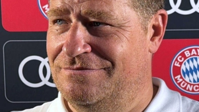 Der FC Bayern hat den Vertrag mit Sportvorstand Max Eberl verlängert. (Archivbild) (Foto: Christian Kunz/dpa)