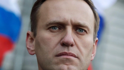 Alexej Nawalny soll auf dem Borissowskoje-Friedhof in Moskau beerdigt werden. (Foto: Pavel Golovkin/AP/dpa)