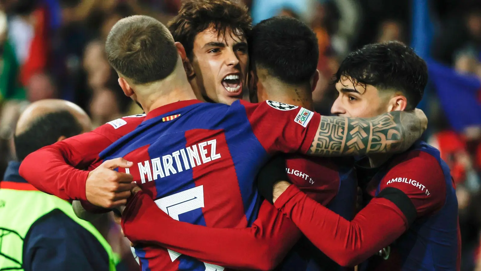 Barcelona setzte sich nach Rückstand noch gegen Porto durch. (Foto: Joan Monfort/AP)
