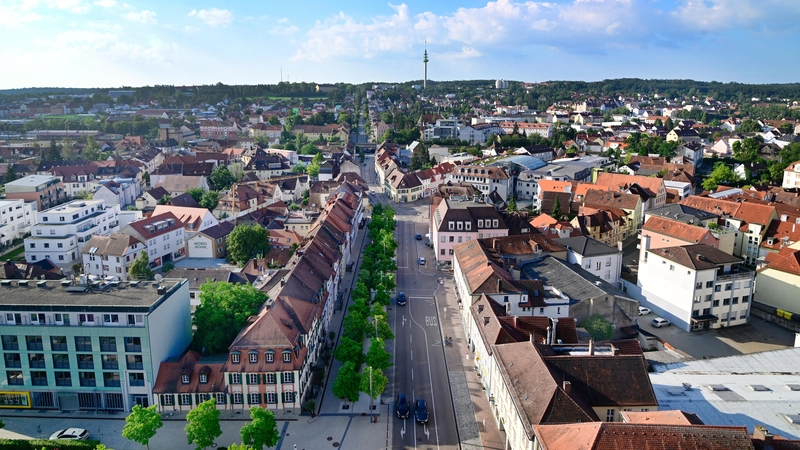 Als Johannes Brom im Jahr 2019 bei der Stadt Ansbach anfing, stand der Bereich Maximilianstraße und Herrieder Tor öffentlich in der Kritik und war dabei, sich zu einem Brennpunkt zu entwickeln. Mittlerweile herrscht hier weitestgehend Ruhe. (Archivbild: Jim Albright)