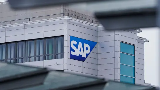 Der Softwarekonzern SAP. (Foto: Uwe Anspach/dpa)