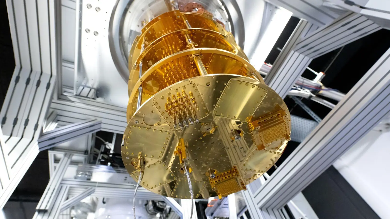 Der europäische Quantencomputer Euro-Q-Exa soll Deutschland und Europa eine Spitzenposition in dieser Technik sichern. (Archivbild)    (Foto: Sven Hoppe/dpa)