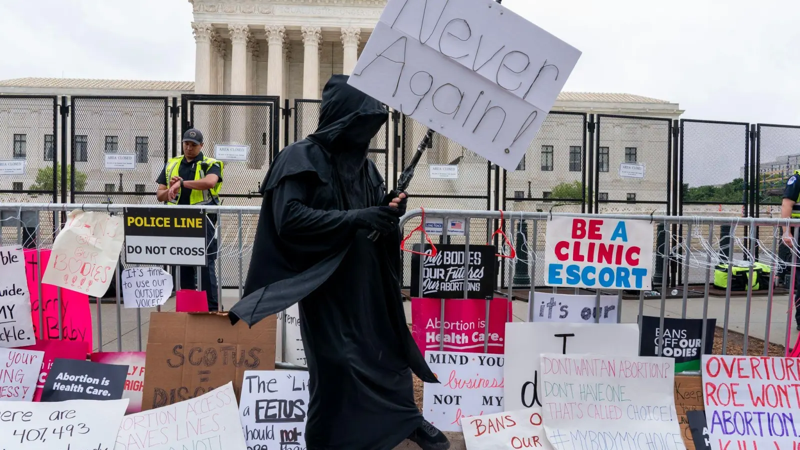 Im US-Bundesstaat Oklahoma sind künftig fast alle Abtreibungen untersagt. (Foto: Jacquelyn Martin/AP/dpa)
