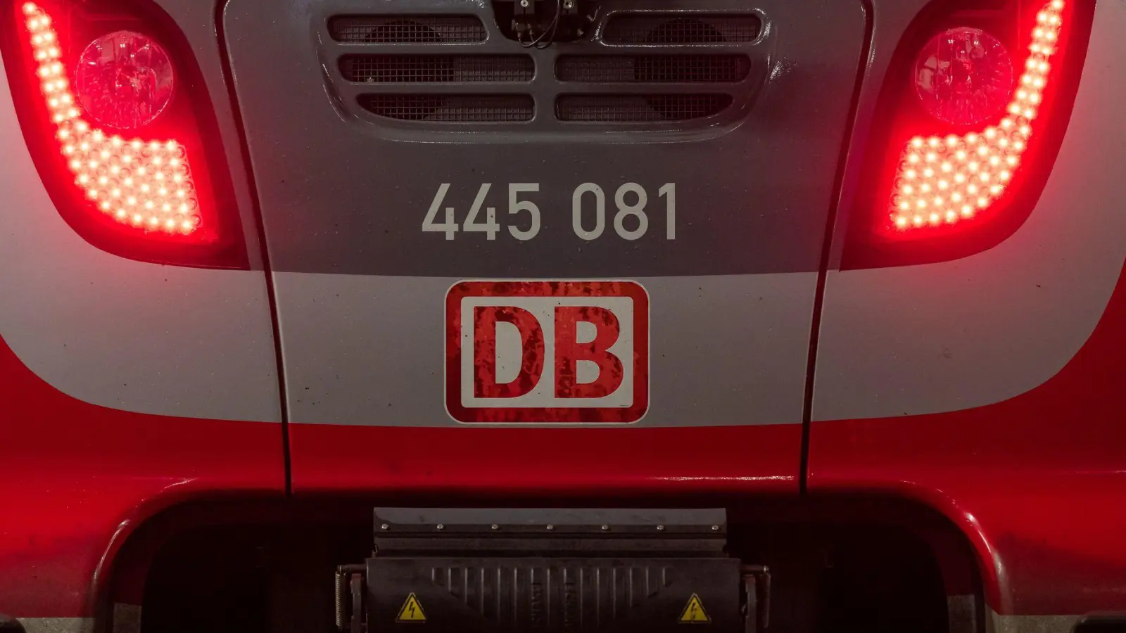 Ein Regionalzug erfasste den 21-Jährigen auf der Strecke. (Symbolbild) (Foto: Peter Kneffel/dpa)