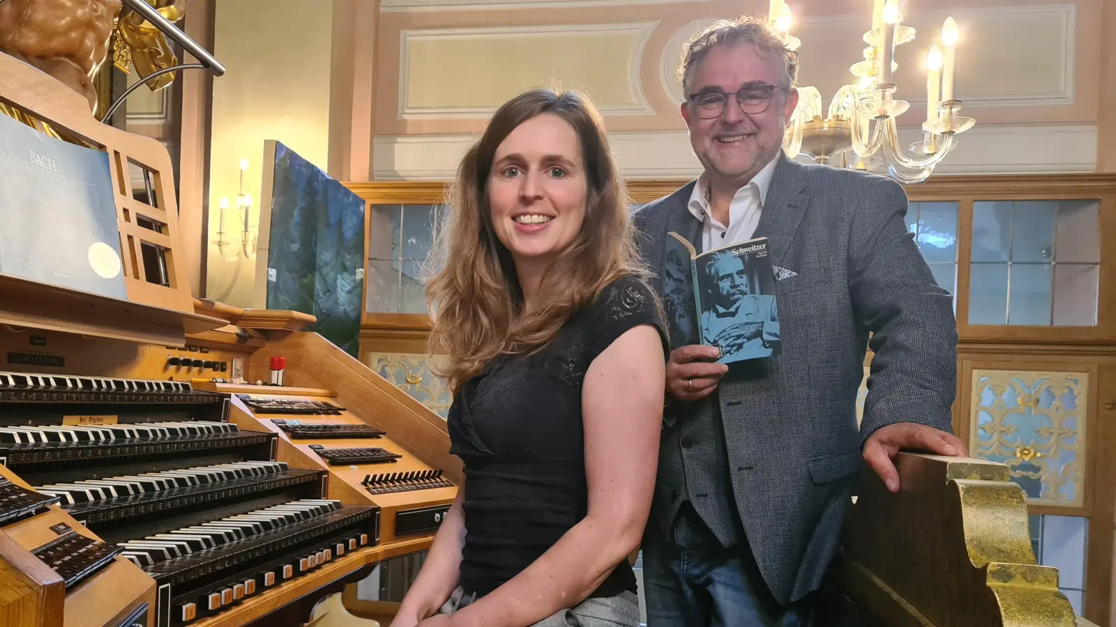 Anne Barkowski und Jörg Dittmar bestreiten das Auftaktkonzert des Orgelsommers. (Foto: Anna Franck)