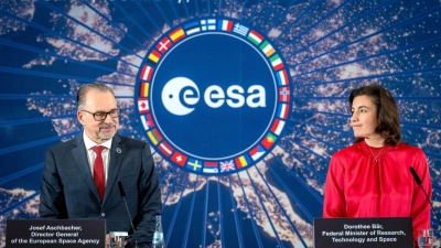 Die Esa bekommt für die kommenden drei Jahre deutlich mehr Geld. (Foto: Sina Schuldt/dpa)