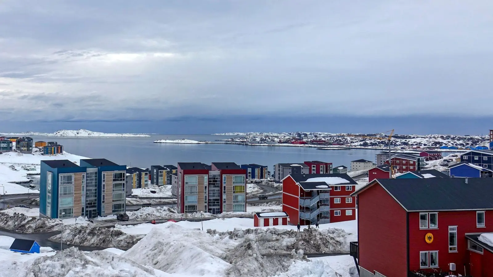 Die Hauptstadt Grönlands: Wird das Land bald ein unabhängiger Staat? (Foto: Julia Wäschenbach/dpa)