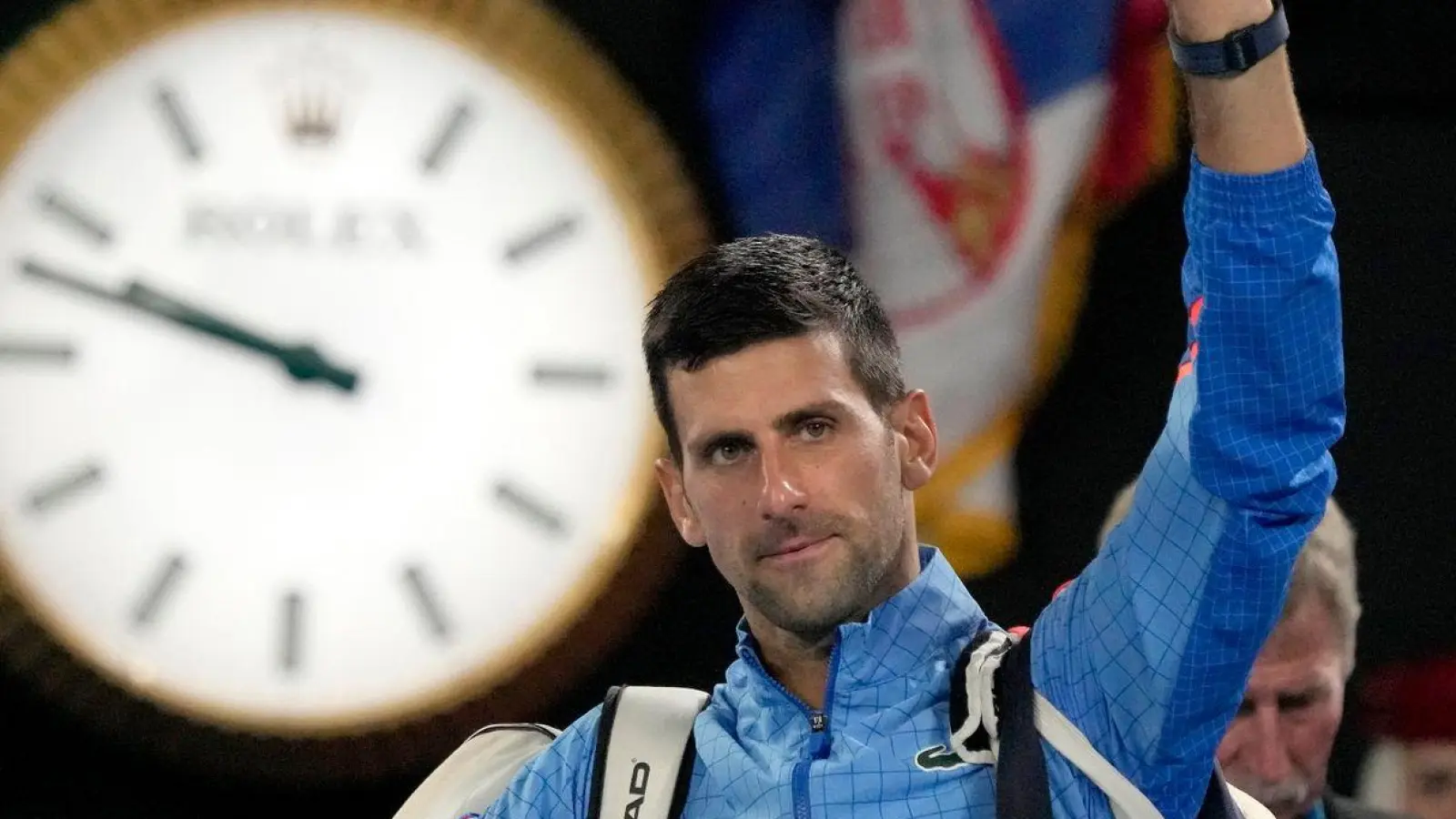 Novak Djokovic ist bei den Australian Open der große Favorit. (Foto: Aaron Favila/AP/dpa)