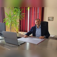 Mathias Scheuer ist seit Mai Bürgermeister von Schopfloch. (Foto: Stefan Neidl)