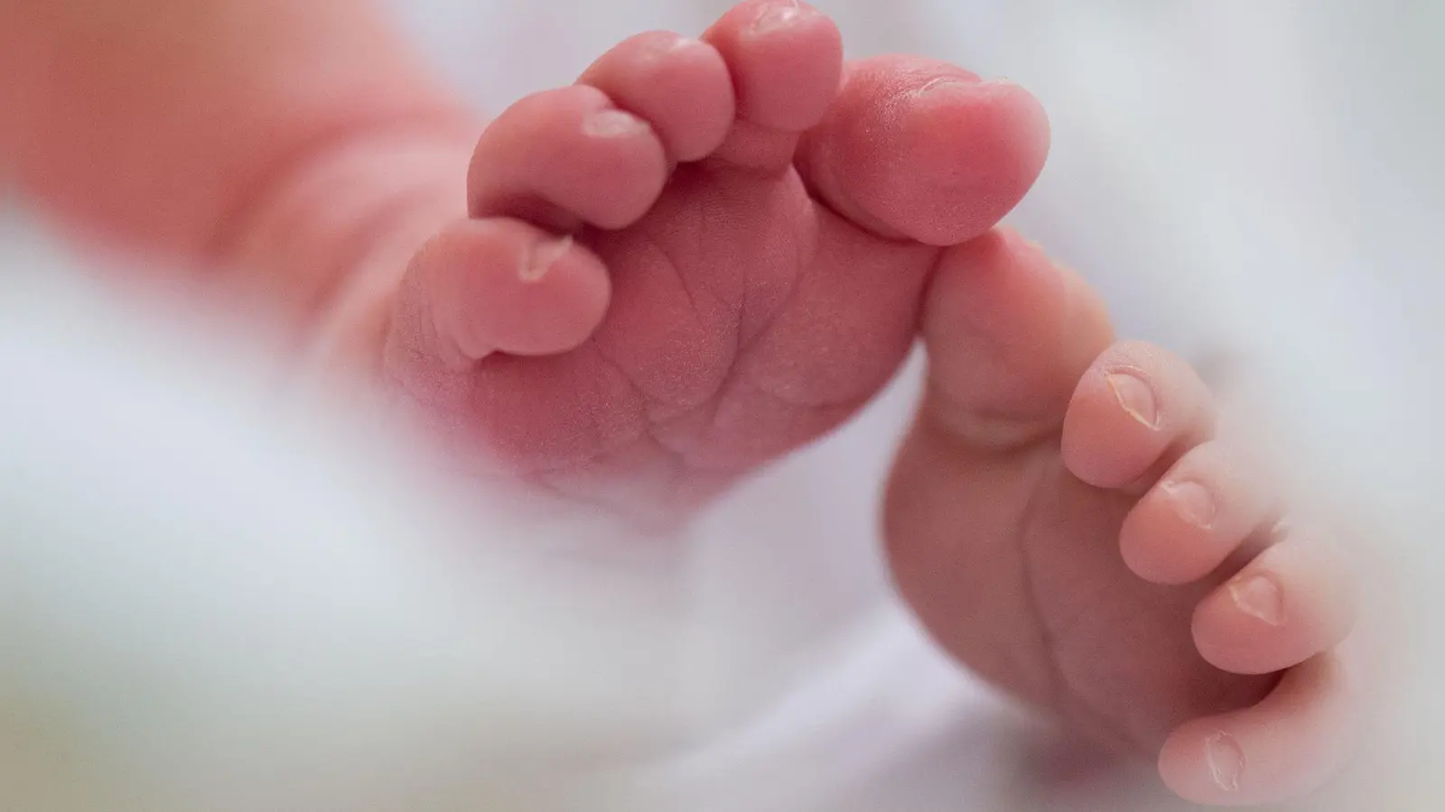Weniger Mini-Füße in Bayern: Die Zahl der Geburten ist zurückgegangen (Symbolbild). (Foto: Arno Burgi/dpa-Zentralbild/dpa)