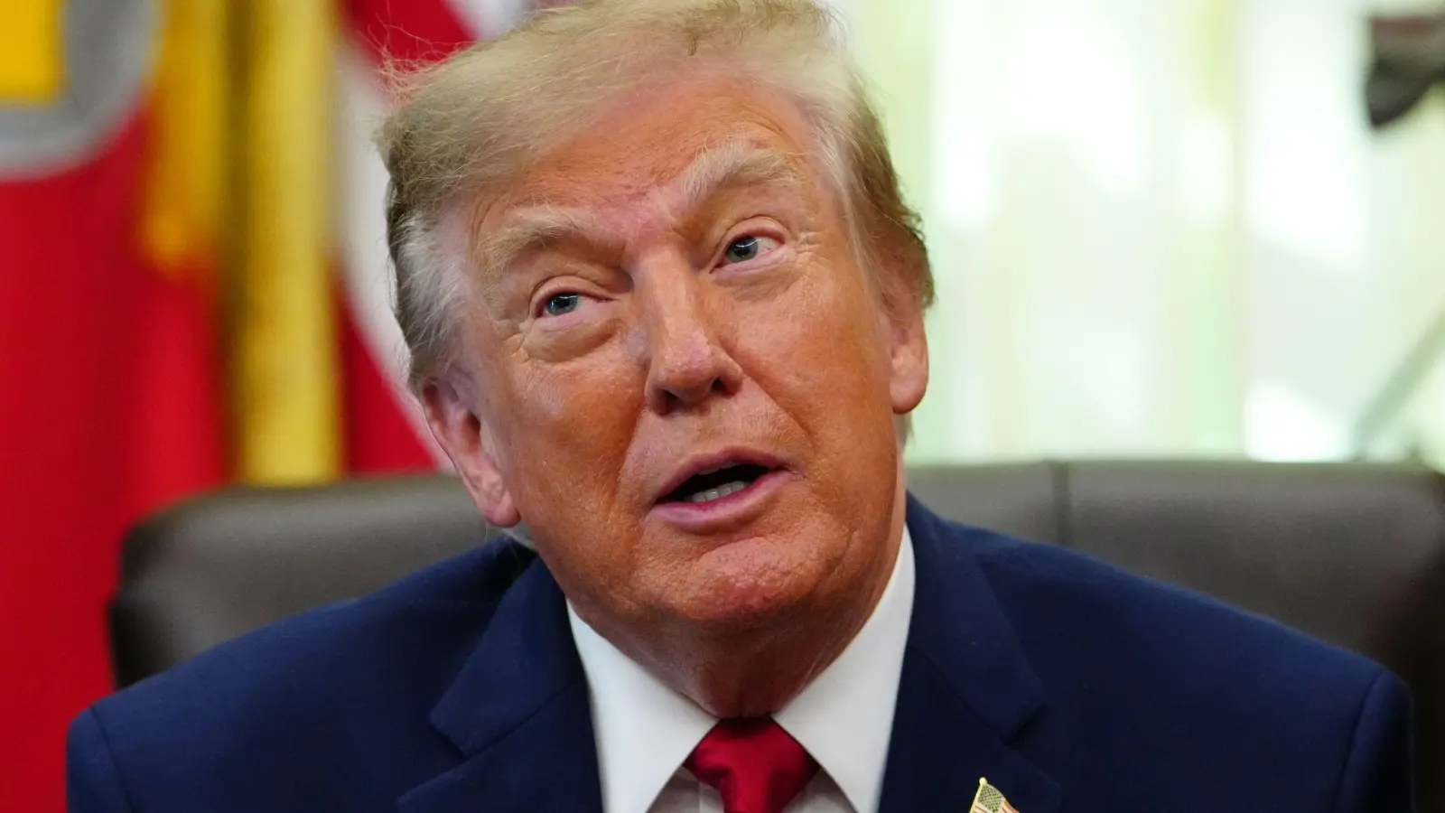 Russland sagt, es habe die Lage unter Kontrolle, betont Trump.  (Foto: Julia Demaree Nikhinson/AP/dpa)
