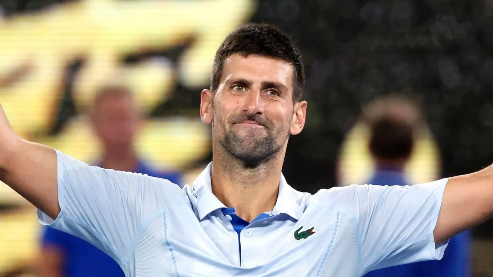 Steht bei den Australian Open im Viertelfinale: Novak Djokovic. (Foto: Asanka Brendon Ratnayake/AP)