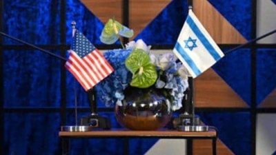 US-Präsident Joe Biden (l.) und Israels Premier bei einem Treffen in Tel Aviv im Oktober vergangenen Jahres. (Foto: Avi Ohayon/GPO/dpa)