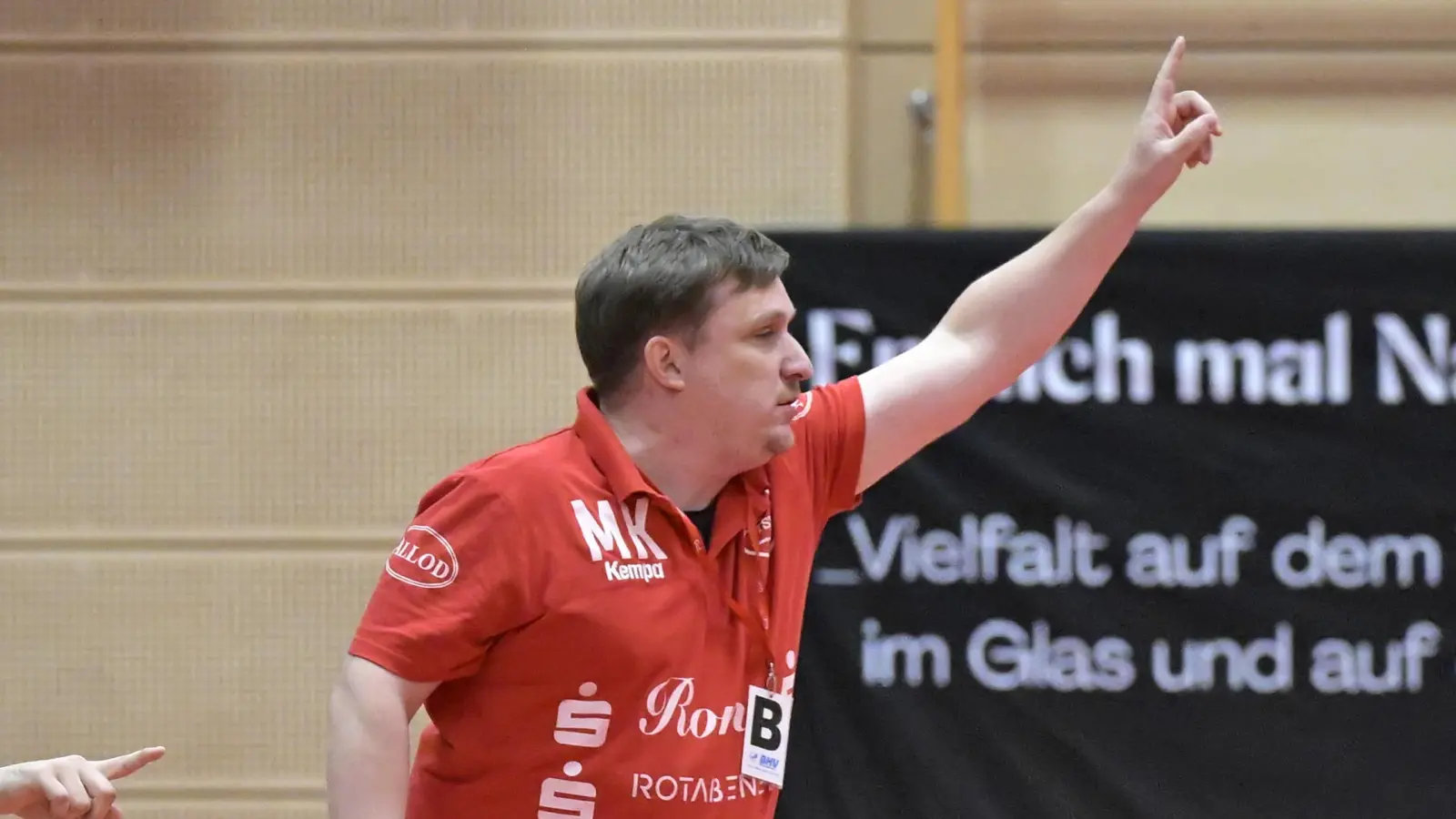 Der Rothenburger Co-Trainer Marcell Könnicke übernimmt das Traineramt in Waldbüttelbrunn. (Foto: Martin Rügner)