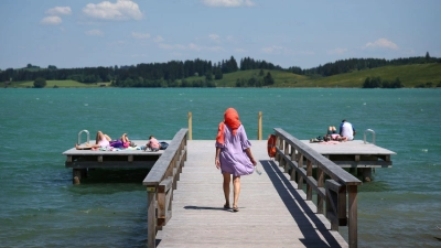 Viele Sonnenstunden, aber möglicherweise historisch wenig Niederschlag: So war das Frühlingswetter in Bayern. (Symbolbild) (Foto: Karl-Josef Hildenbrand/dpa)