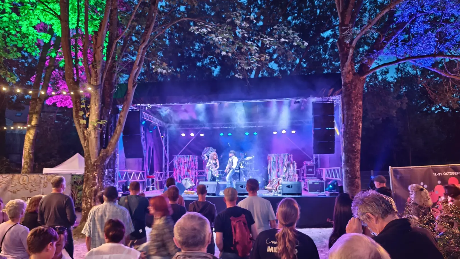 Muddy What ließ es richtig krachen: Auch Organisations-Chef Hans Ruppert vom Kulturforum war begeistert. (Foto: Zeynel Dönmez)