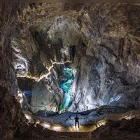 In den Škocjan-Höhlen hat der Fluss Reka einen größten bekannten unterirdischen Canyons der Welt erschaffen. (Foto: Borut Lozej/Škocjan Caves Park/dpa-tmn)
