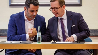 Der bisherige Landesvorsitzende der CDU, Daniel Peters, erklärt nach dem Wahldebakel in MV seinen Rücktritt - Philipp Amthor übernimmt den Posten kommissarisch. (Foto: Jens Büttner/dpa)