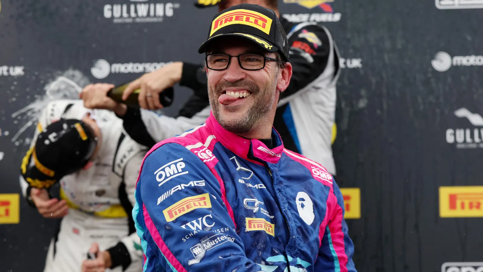 Maximilian Götz freute sich auf dem Podium über Platz 3. (Foto: JEP)