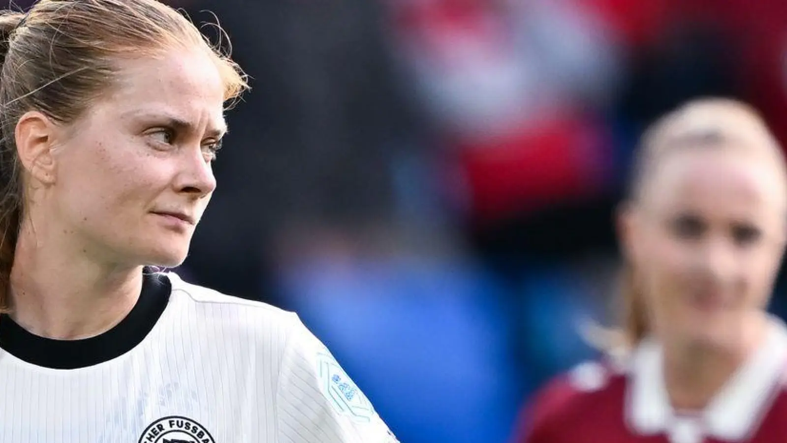 Hat Giulia Gwinn als Elfmeterschützin bei der EM vertreten: Sjoeke Nüsken (Foto: Sebastian Christoph Gollnow/dpa)