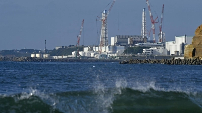 Das Kernkraftwerk Fukushima im japanischen Ort Futaba. (Foto: kyodo/dpa)