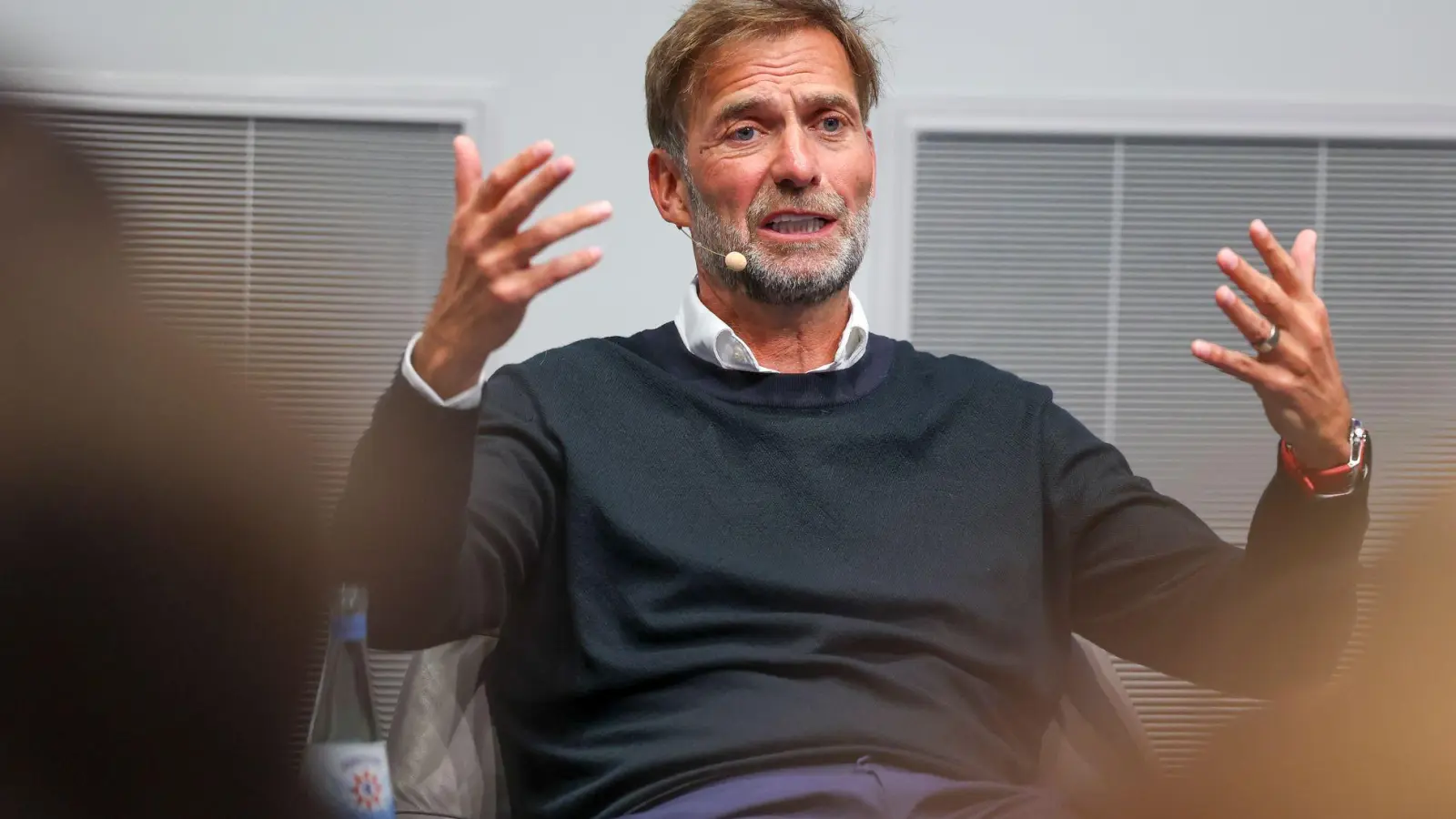 Jürgen Klopp spricht über seine damalige Entscheidung pro Liverpool. (Foto: Jan Woitas/dpa)