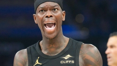 Dennis Schröder erzielte elf Punkte für die Cleveland Cavaliers. (Foto: Kyle Phillips/AP/dpa)