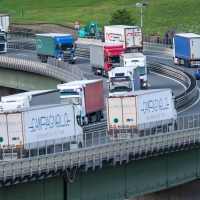 Wegen einer Demonstration wird die Brennerautobahn gesperrt. (Foto: Peter Kneffel/dpa)