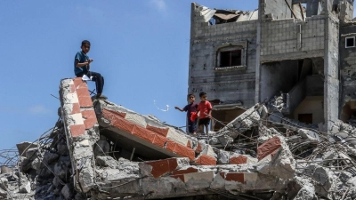 Zerstörung im Gazastreifen: Ein geplantes Abkommen sieht unter anderem vor, dass die Kämpfe dauerhaft eingestellt werden sollen. (Foto: Abed Rahim Khatib/dpa)