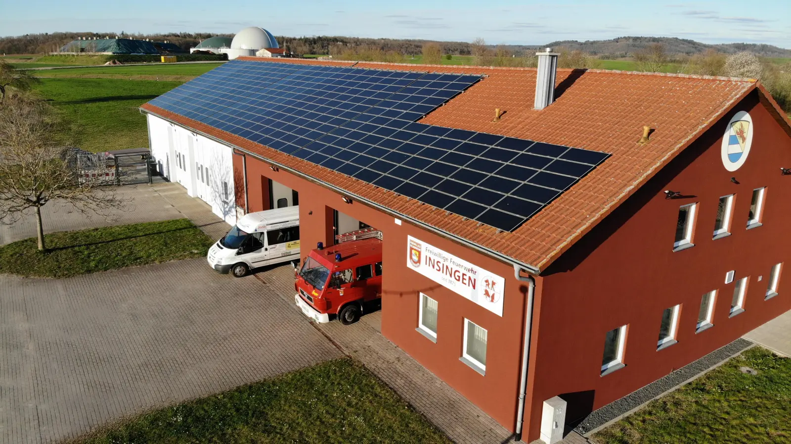 Die Freiwillige Feuerwehr Insingen präsentiert sich gut aufgestellt und bereitet das große Jubiläum mit vielen fleißigen Händen vor. (Foto: Inge Koberstein)