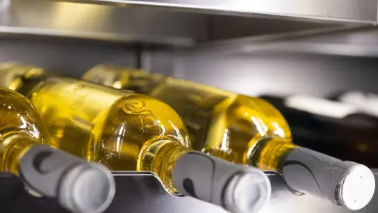In einem Weinkühlschrank sind die Lagerbedingungen für gute Flaschen natürlich optimal. Es geht aber auch anders. (Foto: Franziska Gabbert/dpa-tmn)