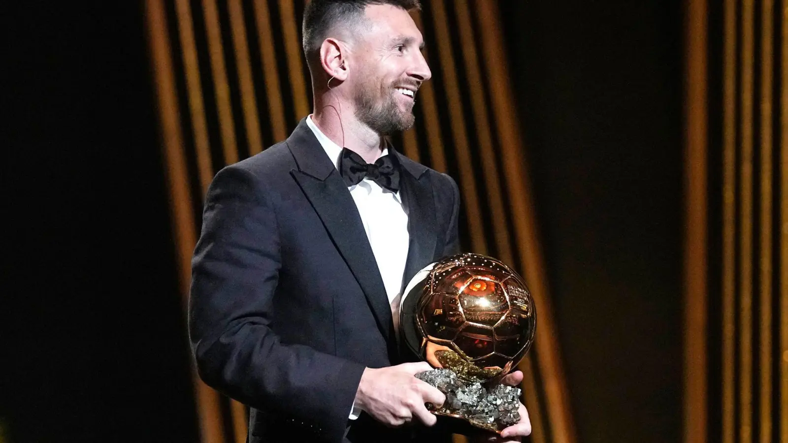 Gewann zum achten und wohl letzten Mal den Ballon d&#39;Or: Lionel Messi. (Foto: Michel Euler/AP/dpa)