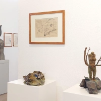 Das Thema Figur und Raum steht im Zentrum der gemeinsamen Ausstellung von Ulrich Brauchle und Dietrich Klinge in Weidelbach. (Foto: Ulrich Brauchle)