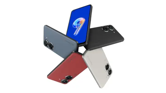 Farbkarussell: Die „bunten“ Farben Blau und Rot gibt es nur bei der günstigsten, 800 Euro teuren Variante des Zenfone 9. (Foto: Asus/dpa-tmn)