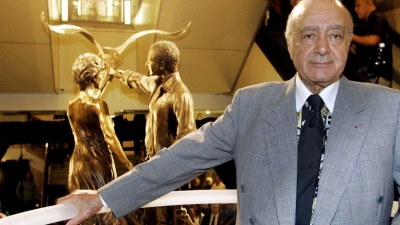 Mehrere Frauen hatten dem gestorbenen Unternehmer Mohamed Al Fayed sexuelle Gewalt vorgeworfen. (Archivbild) (Foto: epa Parsons/epa/dpa)