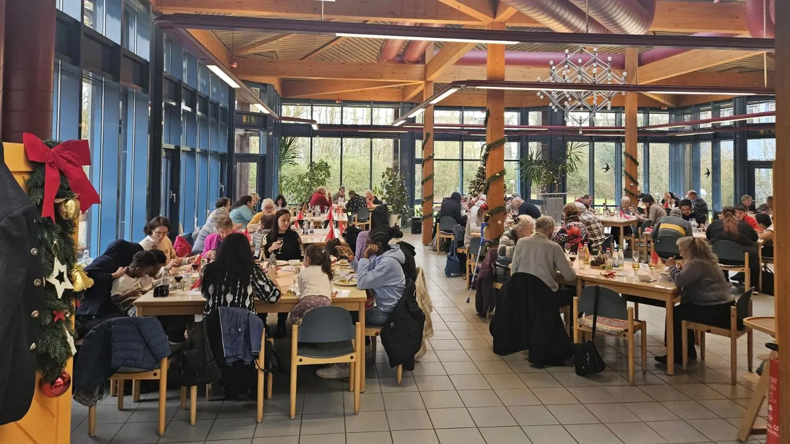 Das Adventsessen der Ansbacher Rotarier ist sehr gut angenommen worden. (Foto: Susanne Oppel)