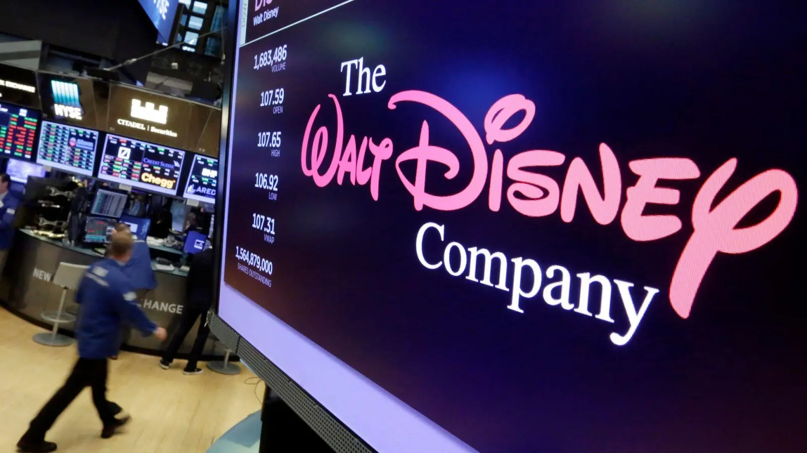 Disney stellt sich neu auf. (Archivbild) (Foto: Richard Drew/AP/dpa)