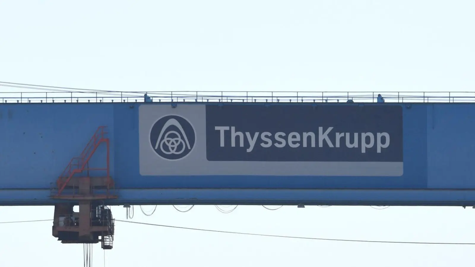 Thyssenkrupp: Im vergangenen Jahr gab es grünes Licht für die Verselbstständigung von TKMS. (Foto: Carsten Rehder/dpa)