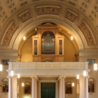 Steht im Mittelpunkt des Orgelsommers an St. Ludwig: die Weimbs-Orgel. (Archivbild: Alexander Biernoth, Ansbach)