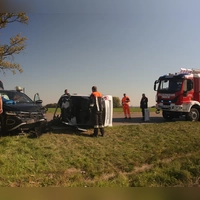 Zu einem Zusammenstoß zwischen zwei Autos ist es am Mittwoch bei Ornbau gekommen. (Foto: NEWS5 / Markus Zahn)