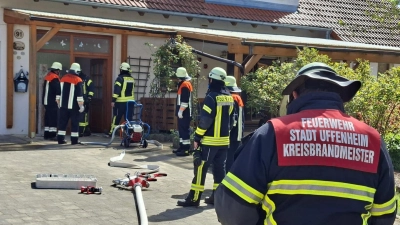 Kein Rauch, keine Flammen und trotzdem Lebensgefahr: In einem Haus in Equarhofen wurde ein erhöhter Kohlenmonoxidwert festgestellt. (Foto: Feuerwehr Uffenheim)