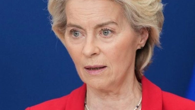 Die EU-Kommission von Ursula von der Leyen verlangt von den USA Erklärungen und droht mit Gegenmaßnahmen. (Archivbild) (Foto: Virginia Mayo/AP/dpa)