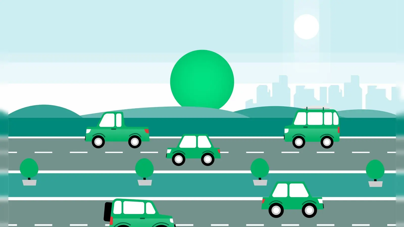 Gute Nachricht für Autofahrer: Am Wochenende vom 24. bis 26. April bleibt es Prognosen zufolge ruhig auf den Autobahnen. (Foto: dpa-infografik GmbH/dpa-tmn)